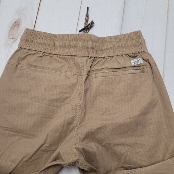 Eddie Bauer pull on articulated knee tan ripstop pants straight leg gorpcore - Picture 6 of 9